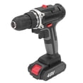 thumbnail image 1 of Cordless Drill Set, AC 100-240V Impact Driver Variable Speed 48V 2/5in Chuck  For Aluminum For Household US Plug, 1 of 8