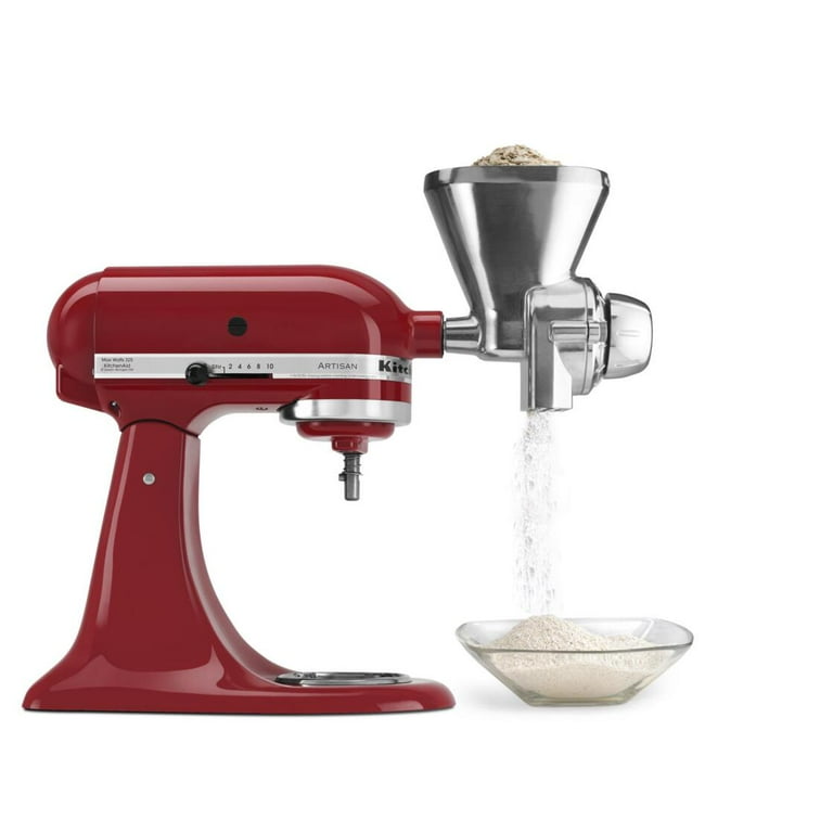 KitchenAid KGM Grain Mill Attachment for Mixer Metal Ideal for Wheat Food Grinding Walmart
