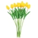 thumbnail image 1 of 10 piezas ramo artificial Mini simulación tulipán decoración de boda amarillo JShteea Libre de BPA, 1 of 8