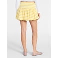 thumbnail image 3 of No Boundaries Bubble Hem Knit Skort, Women's XXS-XXL, 3 of 5