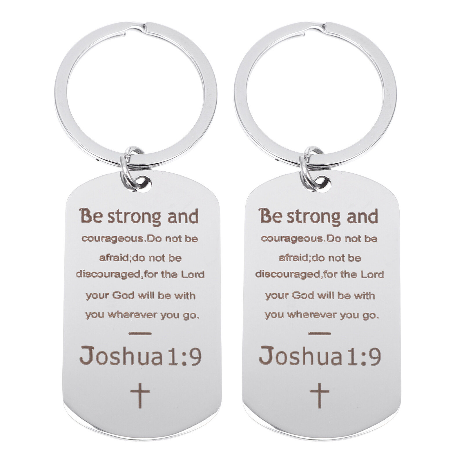 Keychain Christian Key Religious Gift Pendant Chain Inspirational Gifts