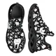 thumbnail image 1 of Zapatos planos con estampado divertido de dientes de dentista para mujer, zapatillas azules con cordones, calzado transpirable de verano para adolescentes, 1 of 6