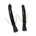 thumbnail image 2 of ZLight Garde-Boue de Vélo Pliant 20 Remplacement Léger Noir et Robuste B Style avant Arrière Style B, 2 of 6