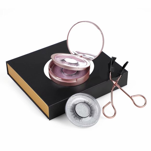 3 Paires de Faux Cils Magnétiques Doux Kit d'Application de Cils Magnétiques - Cils Magnétiques