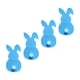 thumbnail image 4 of 4 portacubiertos de Pascua con forma de conejito, organizador reutilizable para utensilios de cocina. Azul, 4 of 9