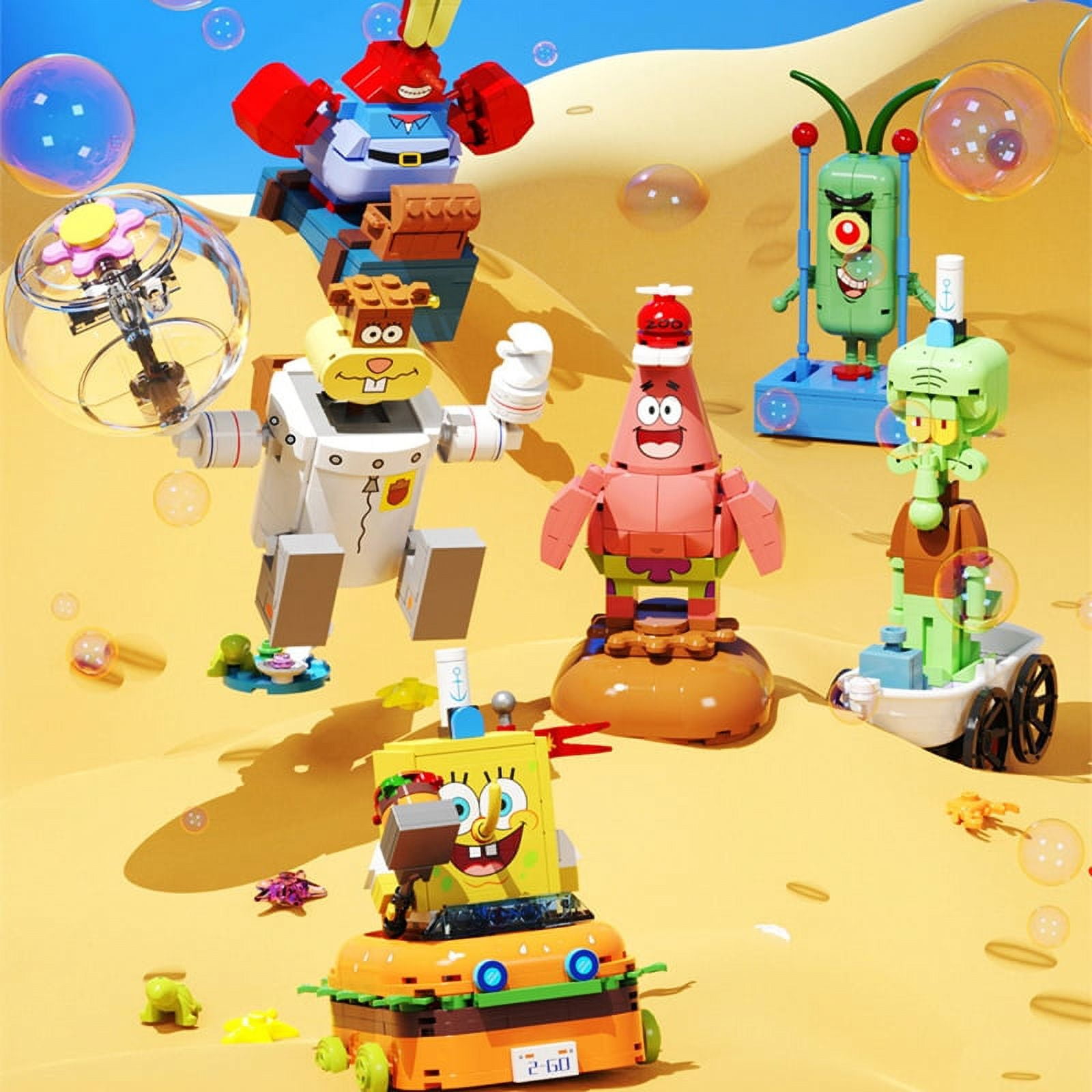 Lego Spongebob Christmas Part Good Neighbors At Bikini Bottom, 3834