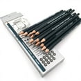 Graphite Drawing Pencils and Sketch Set (14Piece Kit), 1B 6H, Ideal for Drawing Art