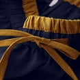 thumbnail image 6 of Womens Wide Leg Everyday Skirts High Rise Comfortable Fit Midi Casual Skirt Dark Blue L, 6 of 7