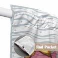 thumbnail image 4 of Valentine's Day Swag Curtains for Kitchen/Bedroom/Living Room, Pink Love Box Abstract Point Stripes Scalloped Curtains 63 Inch Long, Window Swag Topper Curtains Valances 2 Panels Set 36"x63", 4 of 8