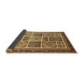 thumbnail image 2 of Ahgly Company Indoor Rectangle Abstract Brown Modern Area Rugs, 2' x 3', 2 of 4