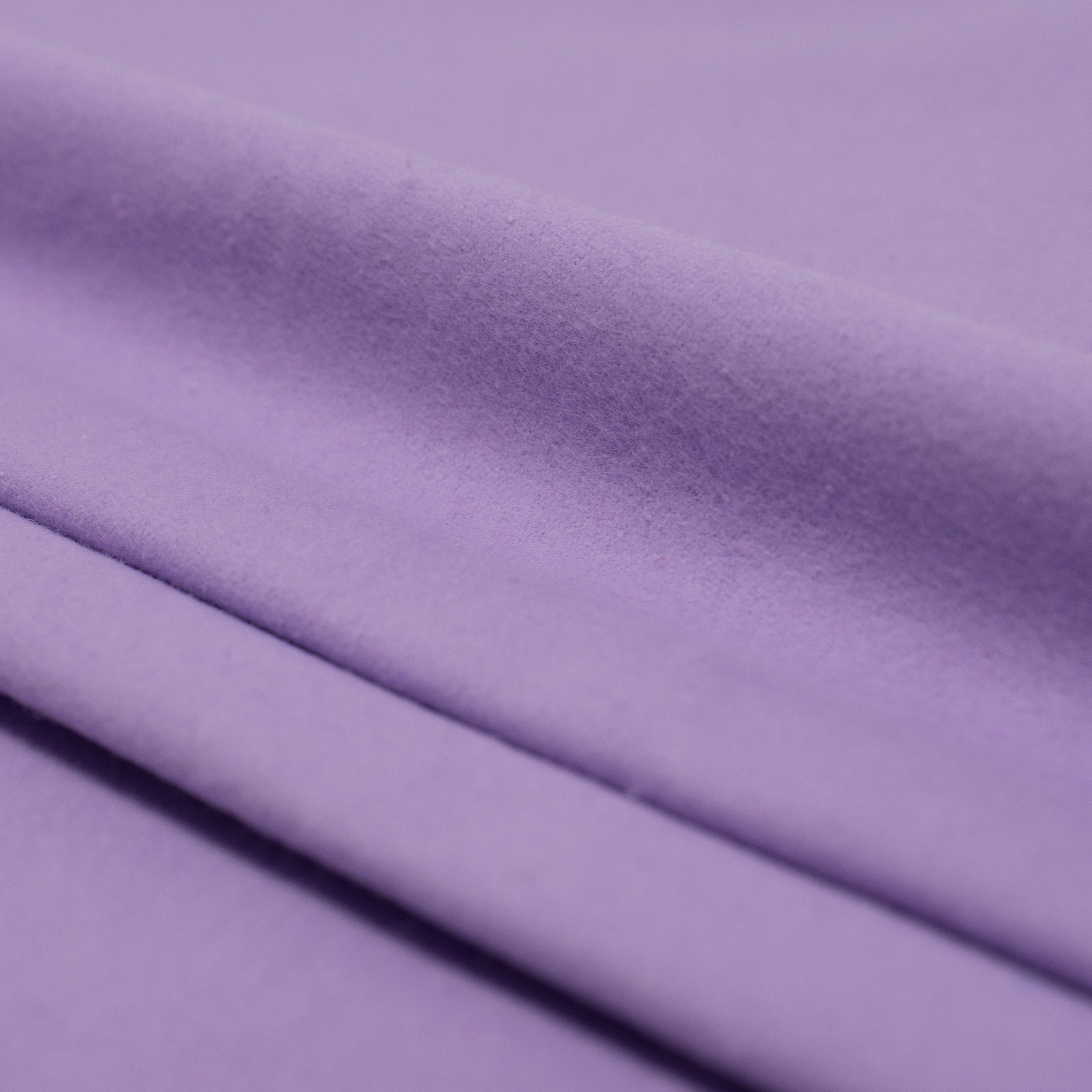 RTC Fabrics 42"/43" 100% Cotton Flannel Solid Lilac Color Crafting Fabric by the Yard