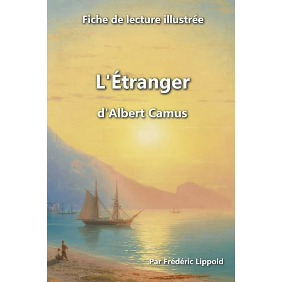 Fiche de lecture illustrée - "L'Ãtranger", d'Albert Camus, (Paperback)