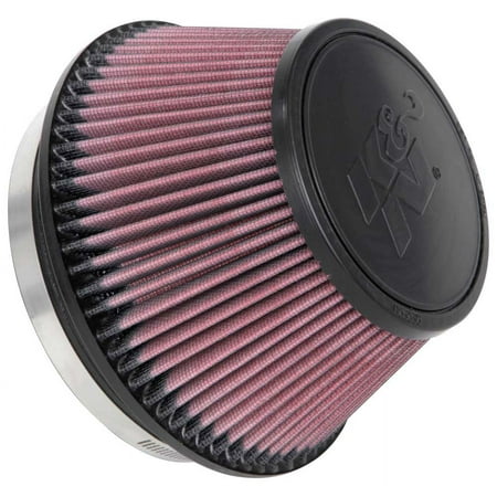 K&N RU-1009 Universal Clamp-On Air Filter Fits select: 2013-2016 CADILLAC ATS