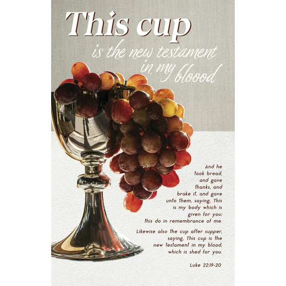 Communion Bulletin: This Do (Package of 100): Luke 22:19-20 (Kjv), (Paperback)