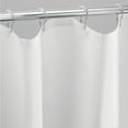 InterDesign 14662 Stall Size White Shower Curtain Liner