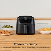 Ninja Air Fryer Pro XL 5-Qt, 3-in-1, 400°F Air Crisp Technology, Nonstick Crisper Plate, AF140 Black