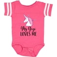 thumbnail image 3 of Inktastic My Gigi Loves Me Unicorn Girls Girls Baby Bodysuit, 3 of 5