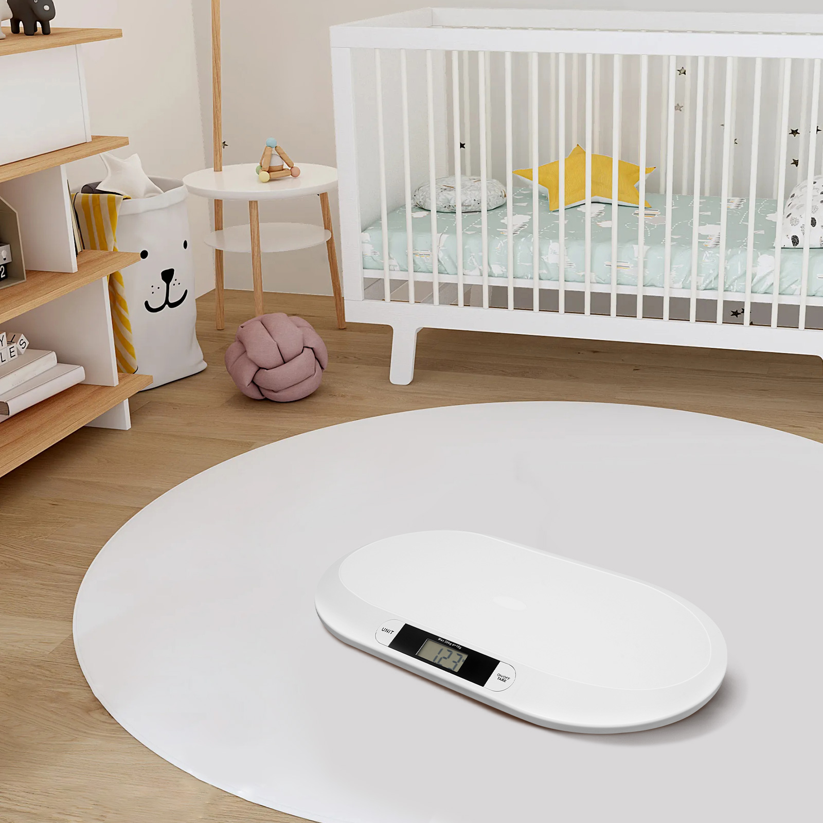 55*32*2.7 Cm ABS Plastic Digital Electronic Scale Eterinary Animal Weight Pet Dog Cat Weighing for Rabbits Cats Dogs