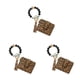 thumbnail image 1 of Jumpingount Llavero Llaveros Buena elasticidad con tarjetero Llaves preciosas Anillo Llavero Hebilla Llaveros Niños Estampado de leopardo Type1 NO1, 1 of 6