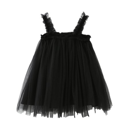 

Chaoren Baby Skirt Sleeveless Skin Friendly Mesh Design Girls Tutu Dress for Birthday Party