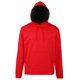 thumbnail image 1 of Rhino - Sudadera de deporte con capucha Modelo International Training niños niñas (Rojo/Negro), 1 of 3