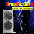 thumbnail image 2 of Sywqhk GTX550Ti 128bit GDDR5 NVIDIA PCIe 2.0 Tarjeta gráfica para computadora de escritorio (2GB), 2 of 9