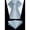 Baby Blue, variant on Extra Long Ties for Men Navy Blue Plaid Checkered Tie Handkerchief Silk Men's Neckties Sets