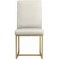 thumbnail image 2 of Coaster Upholstered Faux Leather Dining Chairs in Gray, 2 of 7