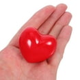 thumbnail image 5 of LOLIPPYY Set of 8 Red Ceramic Heart-Shaped Cabinet Knobs for Kids' Rooms and Dressers, Easy to Install Hardware, 5 of 8