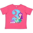 thumbnail image 3 of Inktastic Third Birthday Mermaid Girls Toddler T-Shirt, 3 of 5
