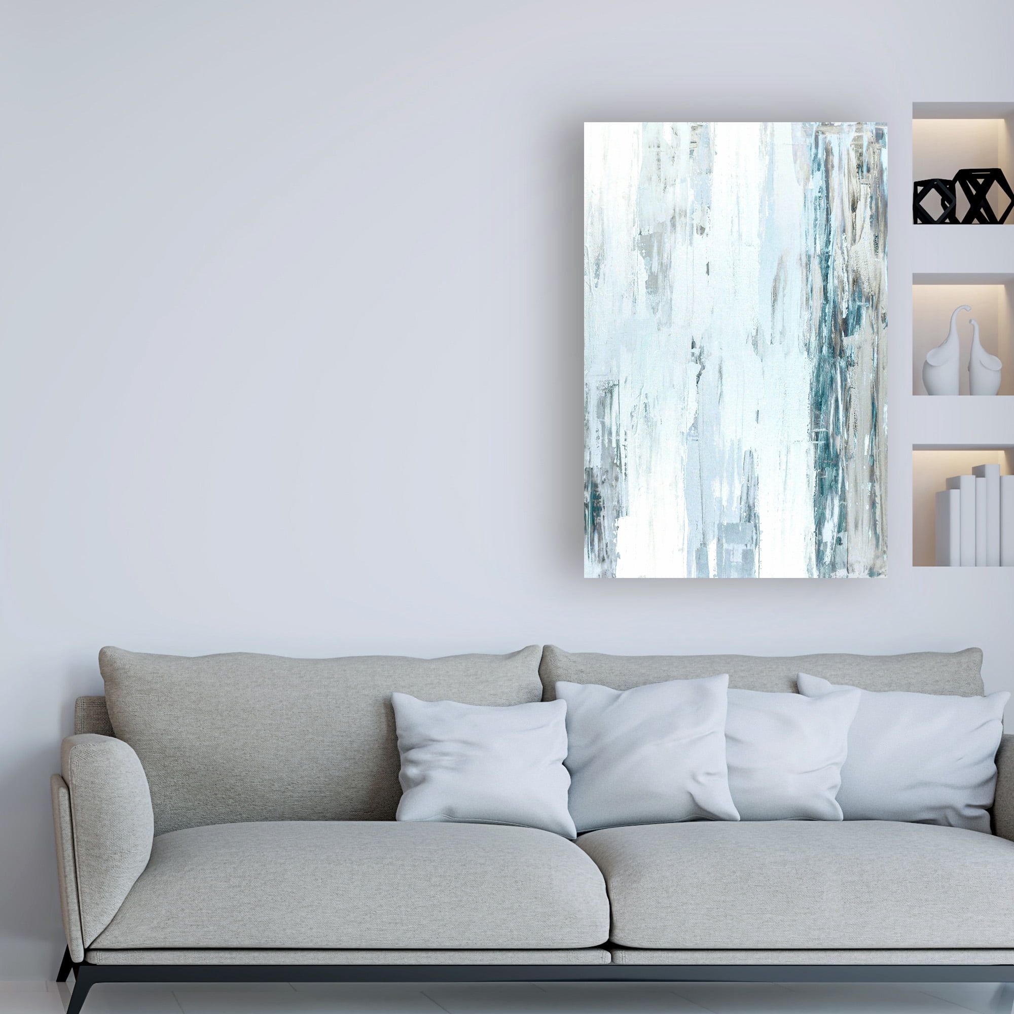 Trademark Fine Art 'Abstract Blue I' Canvas Art by Incado