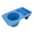 thumbnail image 1 of Bandeja Contenedores Bocadillos Estante Almacenamiento Playa Con Portavasos para Bogg Bag () Azul, 1 of 9