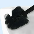 thumbnail image 5 of Qholemyo Modern Long-Handle Toilet Brush - Hard Bristles Toilet Bowl Brush & Toilet Cleaner Brush, For Bathroom Cleaning, Basic Bathroom Brush, 5 of 5