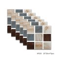 thumbnail image 2 of 6 Sheets/set Kitchen Waterproof Oil-proof Wallpaper Removable PVC Decals Bathroom Stickers, 2 of 7