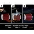 thumbnail image 4 of Rtunes Racing Short Ram Air Intake Kit + Filter Combo For 00-06 E53 X5 3.0L/4.4L/4.6L/4.8L (Red), 4 of 7