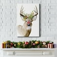 thumbnail image 5 of Holiday Deer II- Gallery Wrapped Canvas, 5 of 9