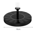 thumbnail image 3 of Flmtop Solar Water Fountain Waterproof Solar Water Fountain Solar Powered Water Fountain High Efficiency Solar Water Pump Fountain Water Garden & Pond Pumps for Fish Tanks Bird Baths, 3 of 10