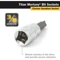 thumbnail image 2 of Titan Tools 68962 3/8" Drive MTS2 Mortorq Bit Socket, 2 of 3