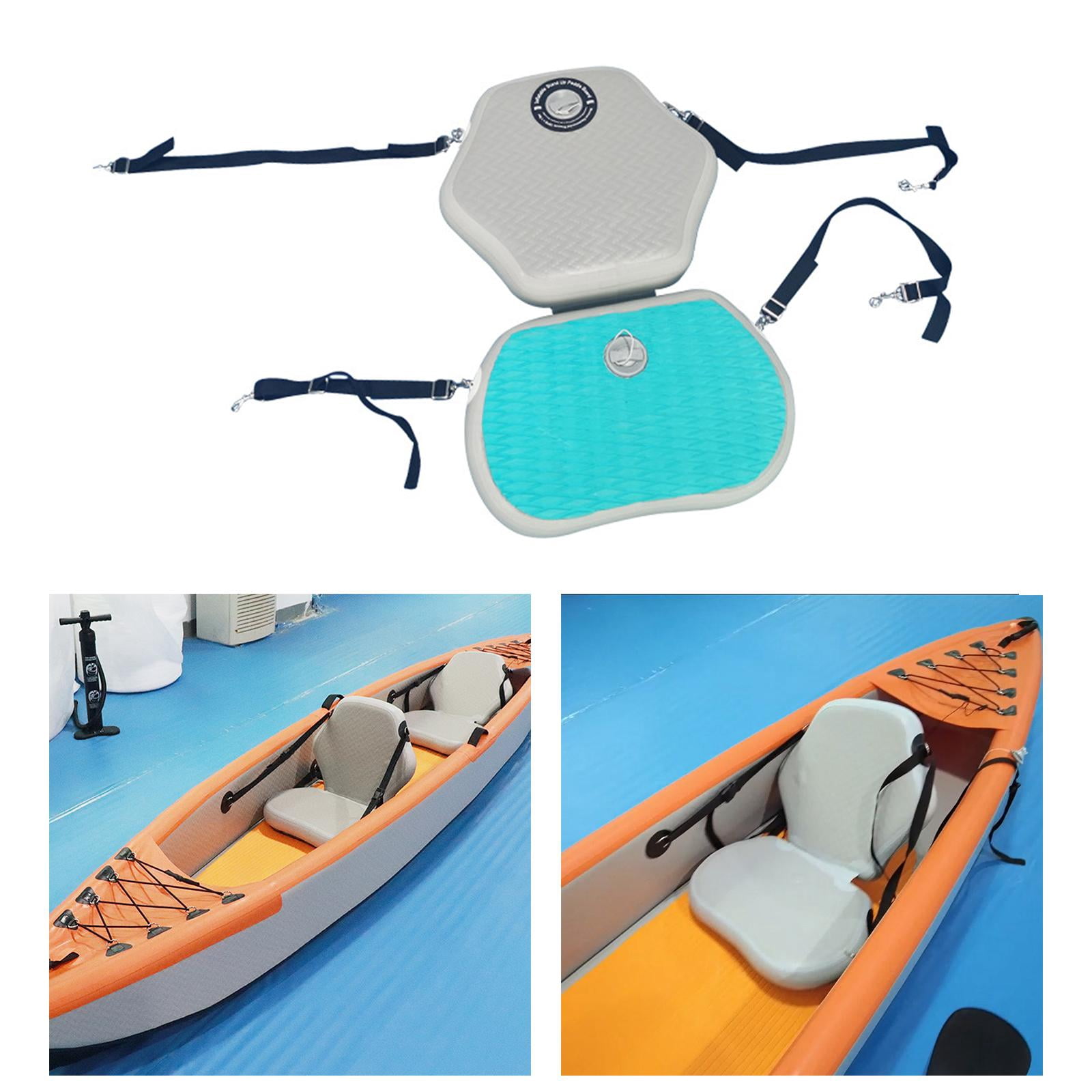 DimyFew Inflatable Kayak Seat Premium Adjustable Straps Stand up Paddle Boards Seat for
