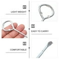 thumbnail image 4 of Ouvre-Boîte Pratique et Durable en Métal M10 Argent 2 Pcs 4.40X1.45X0.24 Pouces, 4 of 8