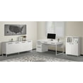 thumbnail image 3 of Alaska 59" 3 Door Storage Cabinet, Filing Cabinet, AGHDECO,White, 3 of 6