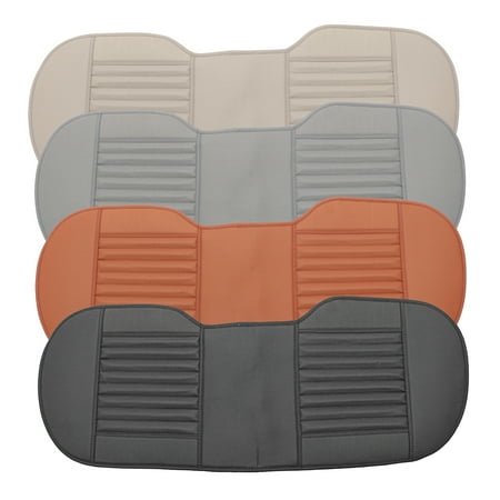 - Universal PU Leather Auto Car Vehicle Non-slip Long Rear Seat Chair Cover Protective Cushion Mat Pad Breathable Car Interior Seat Cover For Auto Supplies Office Chair 133x48cm