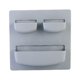 thumbnail image 1 of Estante de almacenamiento de baño Jadeshay Soporte de pared, 1 of 1