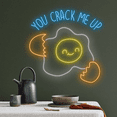 thumbnail image 3 of You Crack Me Up Neon Sign, Long-lasting Wall Lights Decor, 3 of 4
