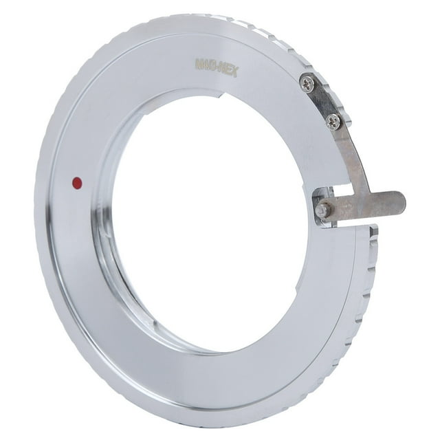 Anillo Adaptador De Lente M4 / 3 A NEX Montaje Duradero De aleación De Aluminio De Para Cámaras De La Serie A5100 A5000 A6500 A6300 A6000 A3000 Negro