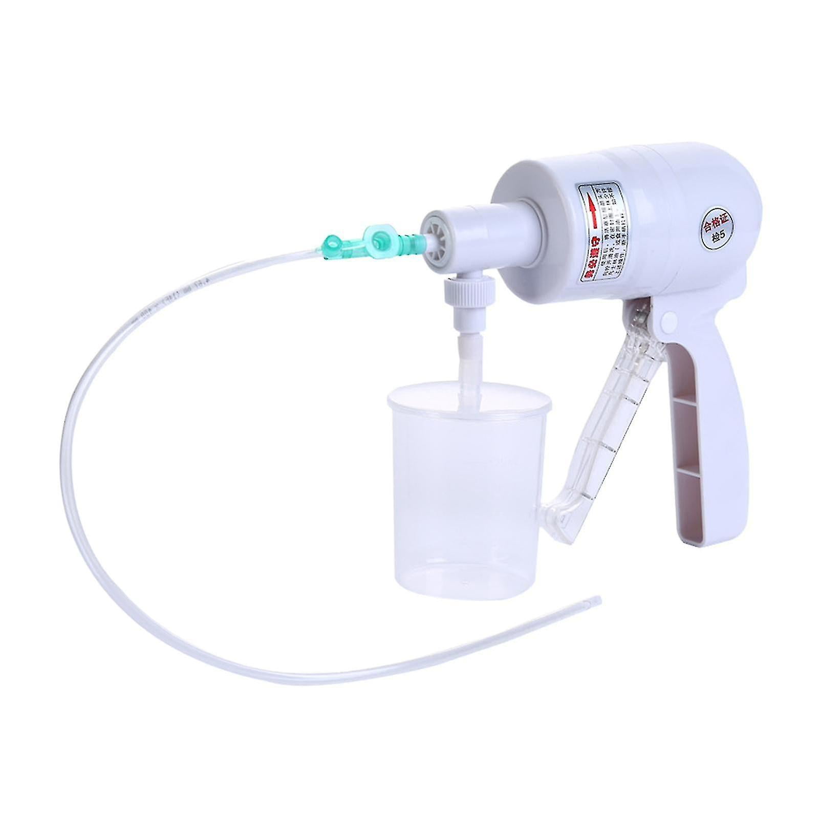 Household Handheld Sputum Aspirator Mucus Suction Machine With Hose