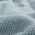 thumbnail image 4 of INK+IVY Bree Knit Contemporary Acrylic Fabric Full/Queen Blanket in Blue, 4 of 5