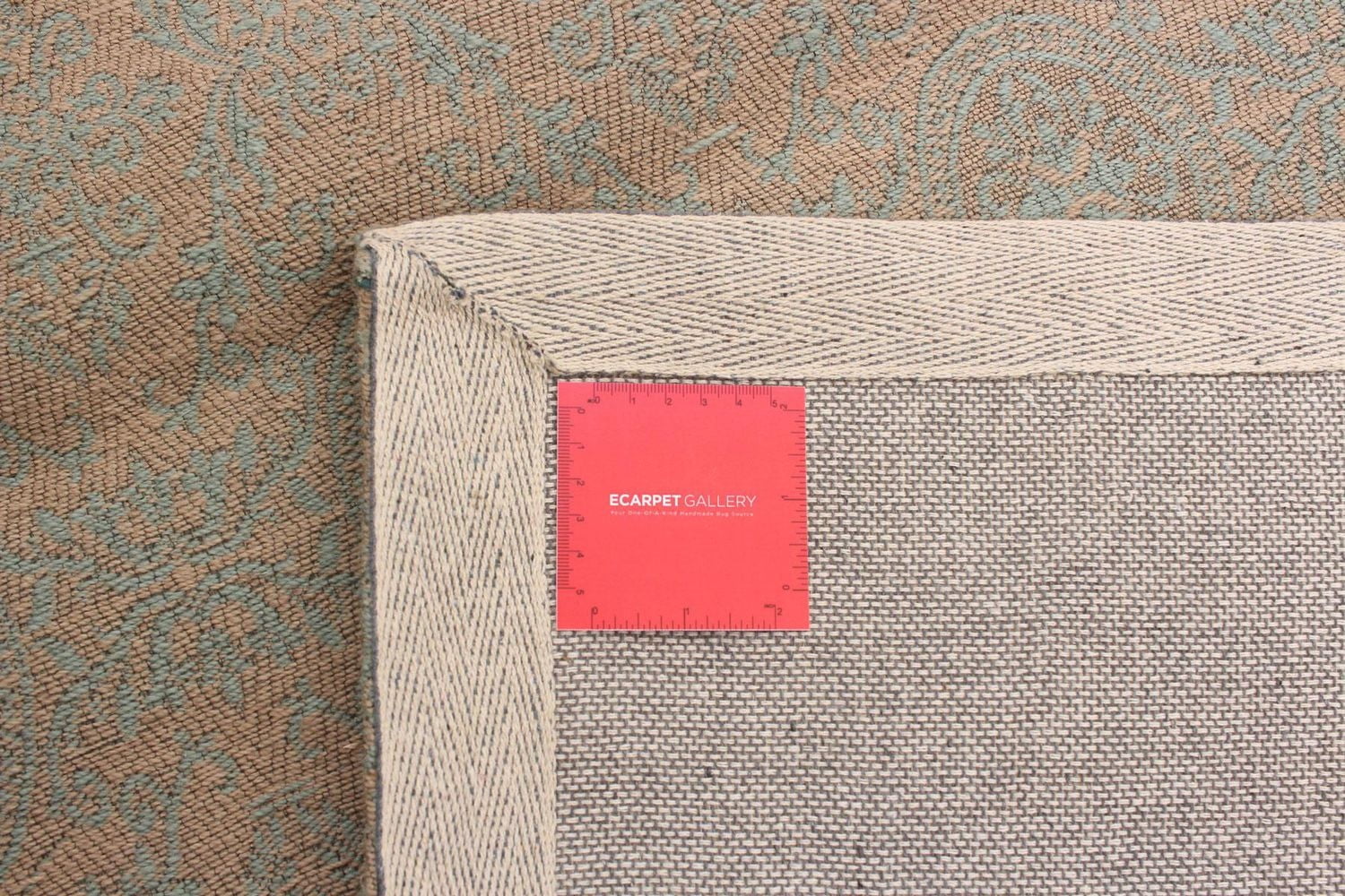 ECARPETGALLERY 4'9" x 6'9" Transitional Collage Handmade Area Rug for Living Room