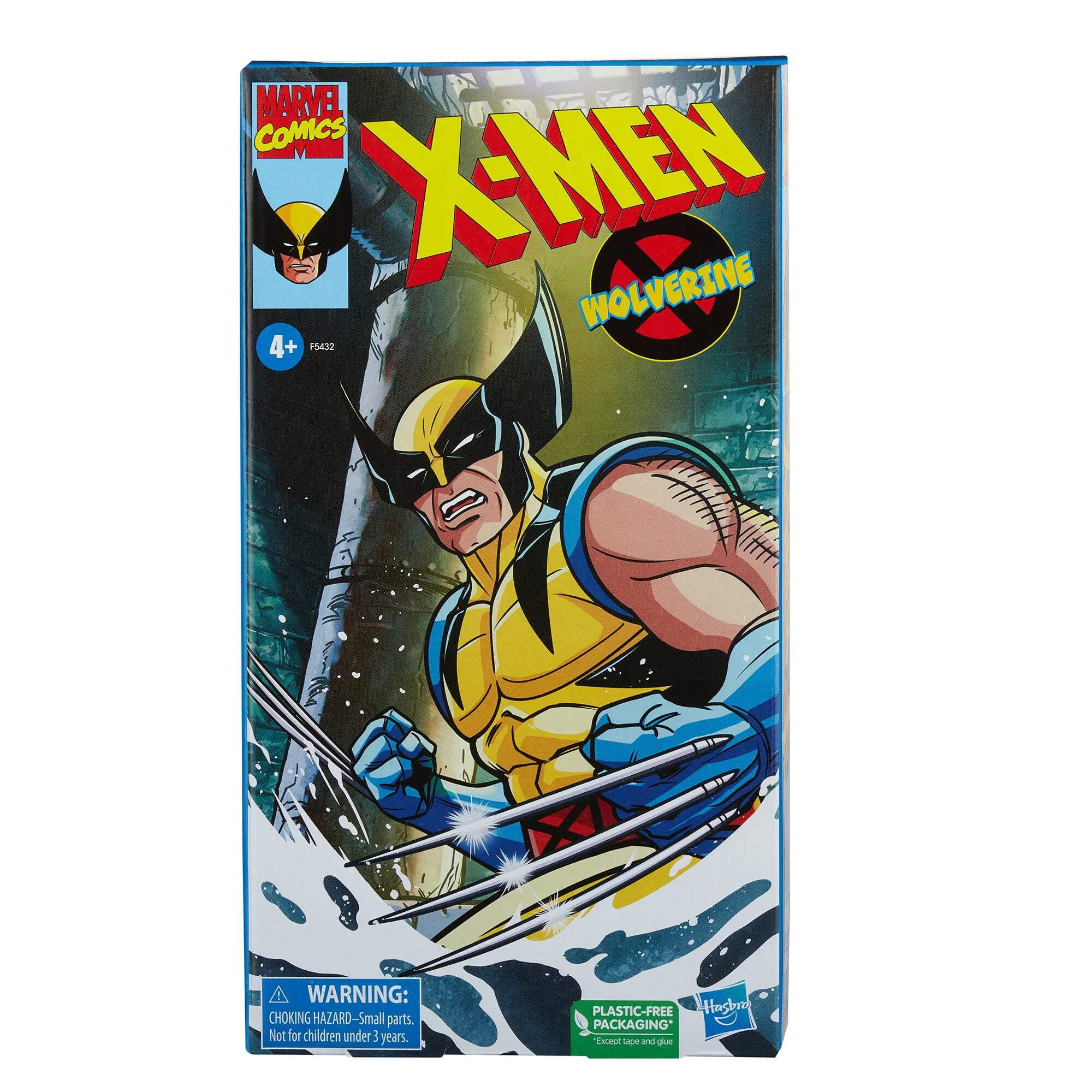 Marvel Legends X-Men Animated Series VHS Box Wolverine Action Figure Hasbro