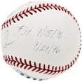 Nolan Ryan Autographed Official MLB HOF Logo Baseball New York Mets
